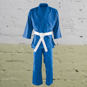Vente directe d'usine Uniforme de karaté en coton de haute qualité pour hommes Ensembles d'entraînement de bonne qualité avec service OEM Prix de gros - Product Image 2