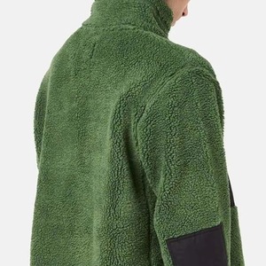 แจ็กเก็ตขนแกะเชอร์ปาสำหรับผู้ชายเสื้อแจ็คเก็ตลำลองทรงหลวมปกตั้งสำหรับสตรีทแวร์ฤดูหนาวออกแบบได้ตามต้องการ - Product Image 6