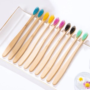 Multi Couleurs Nouveaux Produits Brosse à Dents en Bambou Brosse à Dents en Bambou pour Enfants Mini Brosse à Dents en Bambou 100% Biodégradable - Product Image 6