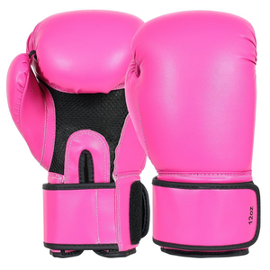 Gants de boxe en cuir respirant pour hommes, femmes et enfants, entraînement en salle de sport, sac de frappe, Muay Thai, Kickboxing, écologiques, logo personnalisé OEM - Product Image 2
