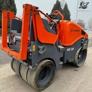 รถบดถนนขนาดเล็ก HAMM HD30VT มือสอง น้ำหนักใช้งาน 3 ตัน พร้อมระบบสั่นสะเทือน ยี่ห้อเยอรมันแท้ เครื่องบดอัดขนาดเล็ก - Product Image 4