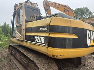 Excavadoras Caterpillar con Pintura Original, Usadas, CAT320B de Segunda Mano, Excavadoras CAT 320B 320BL de 20 Toneladas para Movimiento de Tierras - Product Image 4