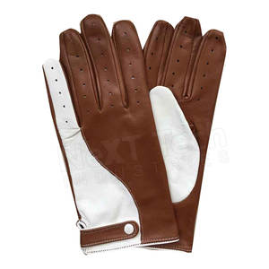 ถุงมือหนังขับรถแฟชั่นหนังเป็นมิตรกับสิ่งแวดล้อม - Product Image 3