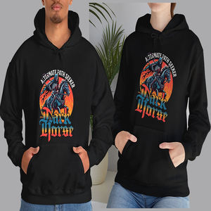 Sudaderas con Capucha Personalizadas de Algodón 100% de Alto Gramaje, Bordadas y con Diseño de Patchwork, Unisex, Gruesas, Cómodas, Elegantes y de Corte Holgado - Product Image 3