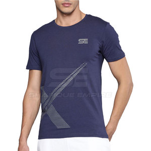OEM venta al por mayor 100% algodón hombres camisetas de talla grande manga corta con diseño de logotipo personalizable - Product Image 1