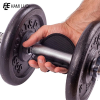 Agarraderas de Mano Resistentes de Primera Calidad con Neopreno y Material de PU para Entrenamiento de Fuerza Intensivo y Levantamiento de Pesas |   Equipo de Gimnasio