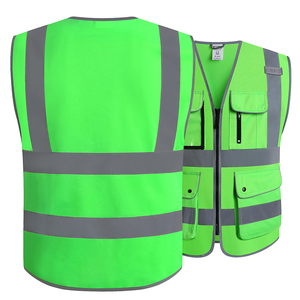Gilet de sécurité imperméable de haute qualité de style nouveau, classe 2 ANSI, avec logo personnalisé pour hommes, service OEM - Product Image 6