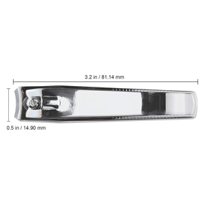 Cortaúñas profesional de acero alemán de 3,2 pulgadas, herramienta de manicura con esmalte de espejo para belleza para uso de dedos de bebé - Product Image 2