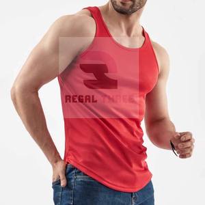 Camiseta sin mangas para hombre personalizada, ropa de gimnasio transpirable con estilo informal para hombre - Product Image 5