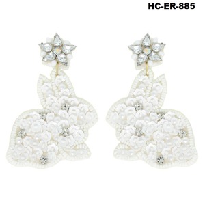 Colorful Bunny Rabbit Seed Beaded Earrings For <b>Girls</b> And Women Ideal For Celebrations And Fun Outings With Stylish Detailing - Product Image 4