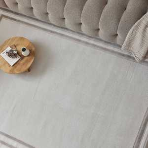 Tapis de couloir bordé crème-beige Carmel, série 6060 - Product Image 5