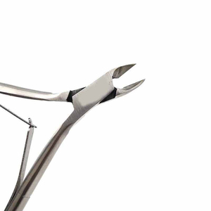 Nouvelle pince à cuticules professionnelle à double ressort 2025 Disponible dans toutes les tailles de mâchoire en acier inoxydable de haute qualité - Product Image 3