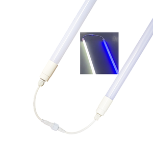Vente flash de lumières de Noël, lumières LED colorées imperméables pour l'extérieur, tube de 8 pieds (120 cm), 5 W, 15 W, 18 W, vert, bleu, rouge, lumière à flux d'eau - Product Image 5