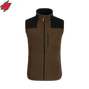 Low Moq Custom Men Softshell Vest Chaleco impermeable, Forro polar de refrigeración al aire libre Chaleco de utilidad de trabajo para hombres - Product Image 1