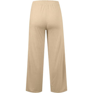 Pantalons de survêtement en molleton de coton pour femmes de haute qualité, taille à cordon, écologiques, respirants, design droit régulier pour l'hiver - Product Image 2