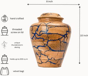 Urn <b>for</b> Human <b>Ashes</b> Large Wooden urn <b>for</b> Cremation Adult urn <b>Box</b> <b>for</b> <b>Ashes</b> Personalized Wooden urn Burial <b>for</b> Funeral Wood <b>Box</b> - Product Image 2