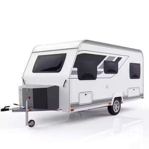 Allroad 15ft Venta caliente de lujo Pop Top Caravan Off Road Camper Trailer Hybrid Rv con literas Precio barato - Product Image 1