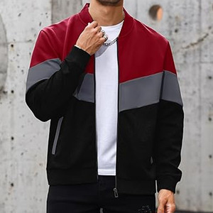 Chaqueta universitaria personalizada de calidad superior para hombre, nueva y última moda, superchaqueta de satén de seda, Chaqueta larga y fina subida por Dress Sports - Product Image 2