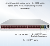 Switch Inti Agregasi Lapisan 3 yang Ditingkatkan H-W, Switch Jaringan untuk Penggunaan Laboratorium Perusahaan, Workshop, Switch Optik