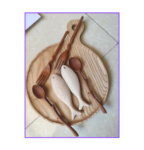 Colorful Wooden <b>Fish</b> Keychain with Personalized Engraving Option - Natural Wooden <b>Fish</b> Shape - Product Image 1