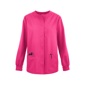 Custom Nursing Scrubs Suppliers Manufacturers Designer <b>Women</b> Scrubs Medical 4-Pocket Raglan Scrub <b>Jacket</b> Uniforms Sets - Product Image 1