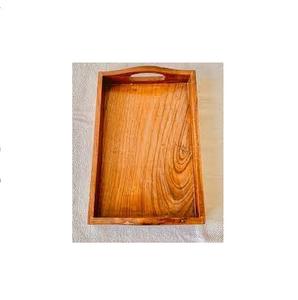 Service de nourriture en bois au design moderne personnalisé et plateau en bois décoratif décoration de la maison vaisselle design standard - Product Image 4