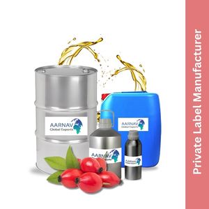 Aceite de pulpa de Rosa Mosqueta orgánico puro 100%, aceite portador natural prensado en frío sin refinar para uñas de piel y cabello - Product Image 5