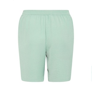 Pantalones cortos informales transpirables de calidad COP 100% algodón Venta al por mayor Pantalones cortos para mujer Pantalones cortos lisos con estilo para mujer - Product Image 3