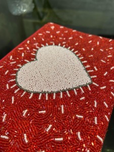 Sacs à main élégants en velours brodé de fleurs pour femmes et filles, sac à main en tissu artisanal, détails complexes, personnalisable - Product Image 6