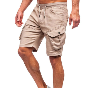 Pantalones cortos holgados con logotipo personalizado para hombre, pantalones cortos de carga ajustados informales de alta calidad para hombre, pantalones cortos de carga para entrenamiento en gimnasio, venta al por mayor - Product Image 5