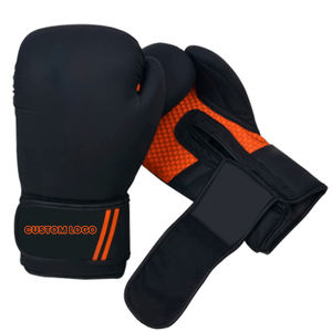 Guantes de cuero de alta calidad para entrenamiento al aire libre Plain Muay Thai Punch Bag Sparring MMA Kickboxing & Fighting Boxing Pakistan - Product Image 3