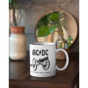 สำหรับผู้ที่กำลังเตรียมตัวรับชมการแสดง ดีไซน์คลาสสิกแบบ Tasse สำหรับเป็นของขวัญให้แฟนคลับ AC/DC - Product Image 2