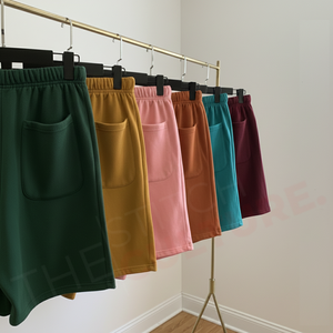 Pantalones Cortos Deportivos Personalizados para Hombre, 100% Algodón, Pantalones Cortos para Correr, Pantalones Cortos Casuales, Tela de Felpa Francesa, Suministro de Fabricante al por Mayor - Product Image 4