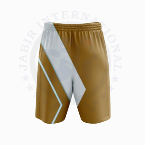 Pantalones cortos casuales para hombre de alta calidad 100% poliéster de secado rápido peso ligero patrón sólido diseño de satén caliente logotipo personalizado impermeable - Product Image 2