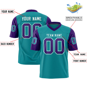 Personalizar logotipo bordado nombre fútbol americano Jersey ropa deportiva para el equipo de fútbol americano Jersey al por mayor con OEMService - Product Image 6