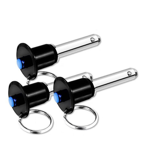 Pasador de Bloqueo Redondo de Acero Inoxidable 5/8 con Botón de Presión y Liberación Rápida, Pasador de Localización Especial con Mango en T para Altavoces - Product Image 1