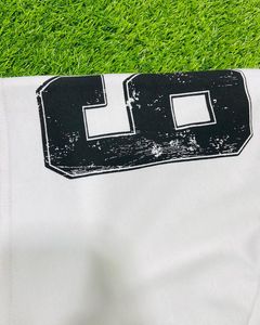 Speedy Industry Oversized Hip Hop 100% Camisa de algodón 300 GSM DTF Print Front Back Rhinestone Drop Shoulder Low MOQ Fast - Product Image 6