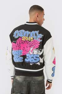 Veste d'hiver universitaire personnalisée pour homme, 100% laine, coupe-vent, logo frontal, streetwear, design matelassé, haute qualité, respirante - Product Image 4