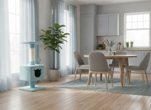 เสาข่วนแมวคุณภาพสูง Amistar Breeze Catopolis สำหรับแมวทุกสายพันธุ์และทุกขนาด - Product Image 2