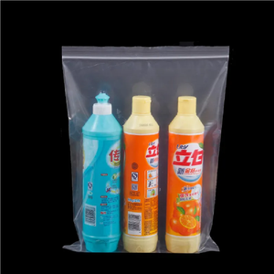 ถุงซิป PE ฝ้าพิมพ์ลายออกแบบได้ตามต้องการบรรจุภัณฑ์โปร่งใสพร้อมโลโก้กันความร้อนสำหรับจัดส่งเสื้อผ้าและใช้ในร้านค้า - Product Image 5