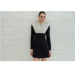 Vestidos Casuales Más Vendidos ODM NACII MINI DRESS Vestidos Casuales de Mujer con Encaje de Cristal Ecológico y Cristales Brillantes - Product Image 4