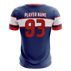 2024 High Quality Wholesale Heat-Transfer Printed Rugby Uniform Set Custom Made Sportswear Adults Short Sleeves Breathable 100% - Product Image 2