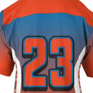 Maillot de lacrosse classique, texture lisse et coupe confortable, maillot de lacrosse professionnel avec contrôle de l'humidité et toucher doux - Product Image 5