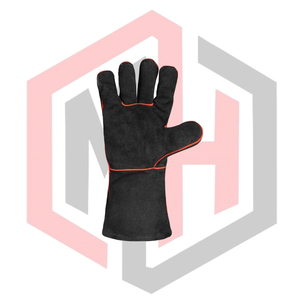 Guantes de Soldadura de Alta Calidad Negros para Soldadura TIG/MIG, Textura Suave, Antivibración, Anticalor, Antiestáticos, Sin Polvo, Sin Silicona - Product Image 3