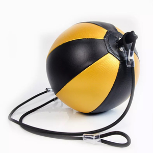 Pelota de velocidad multifunción PU de alta calidad para gimnasio, boxeo, venta al por mayor, punzonado de cuero duradero, equipo de Fitness, pelota de velocidad - Product Image 1