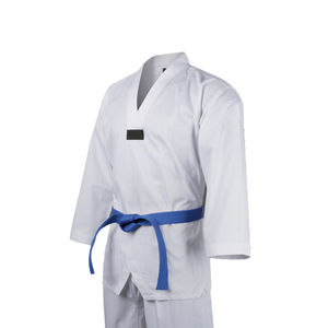 Uniformes de Taekwondo Personalizables de la Mejor Calidad Hechos en Fábrica, Logotipo Frontal, Uniformes de Artes Marciales Elegantes en Oferta, Servicio OEM - Product Image 2