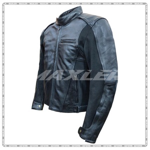 Motorbike Men's Leather Jacket Unique Design Winter Season Motorbike Leather Jacket - Product Image 2