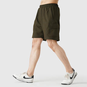 Pantalones Cortos Deportivos Personalizados al por Mayor para Hombre, de Secado Rápido, de Poliéster, para Gimnasio, Fitness, Yoga y Entrenamiento - Product Image 1