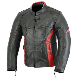 GLOBAL EDGE 2025 Dernier style Veste de moto en cuir sur mesure pour homme Manches longues Haute qualité Respirant Hiver Service OEM - Product Image 3