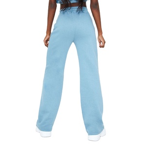 Pantalons de survêtement pour femmes à taille haute avec cordon de serrage, pantalon large, pantalon de survêtement à cordon de serrage, pantalon de survêtement ample pour femmes - Product Image 3